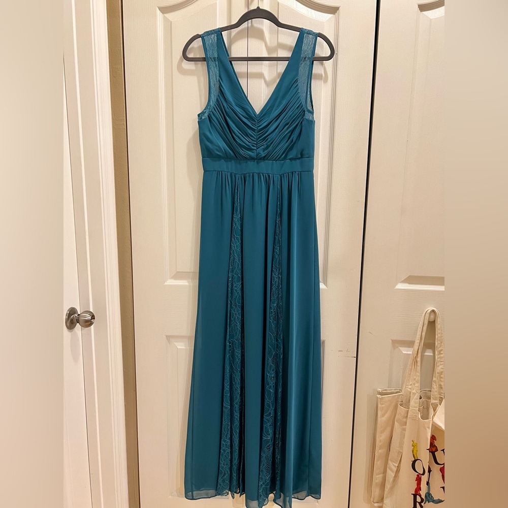 BCBGeneration Teal Gown